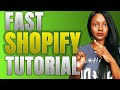 ⭐️NEW Shopify Tutorial for Beginners 2021 | Fast Shopify Store Setup in Minutes!