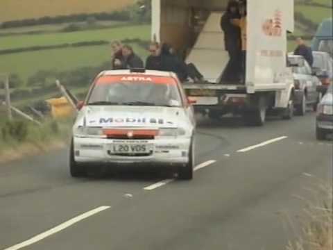 David Llewellin has Brake Failure Manx Internation...