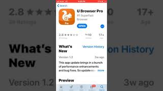 How downlod uc broweser in iphone uc browser pro screenshot 3