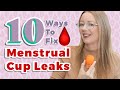 10 Ways to Fix Menstrual Cup Leaks