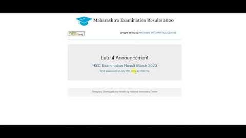 Maharashtra Board HSC 12th Result 2020 - रिजल्ट कैसे देखे