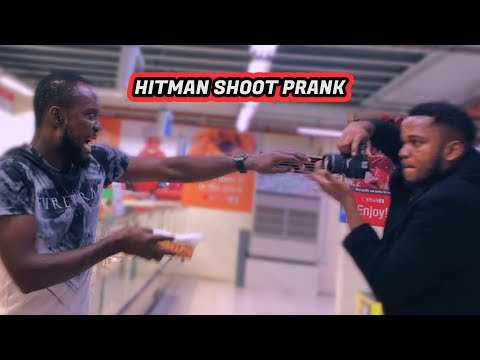 HITMAN SHOOT! PRANK