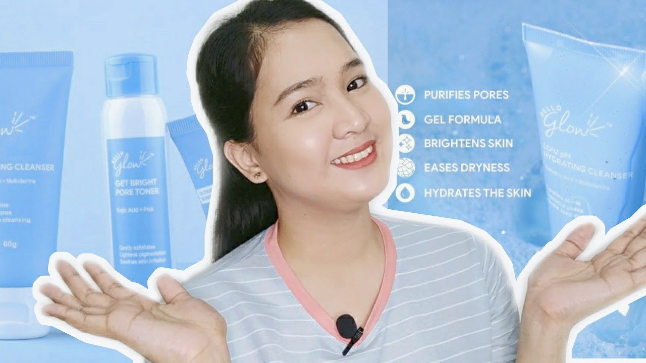 HELLO GLOW ADVANCE REJUVENATING SET REVIEW! | IVY DIAZ