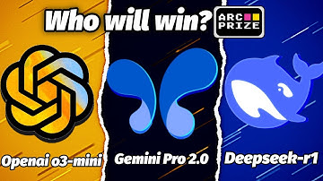 Gemini 2.0 Pro vs Deepseek R1 vs Openai o3 mini | Who will win? : Arch AGI Bench