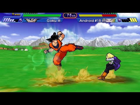 Téléchargement de l'application PPSSPP Dragonballz Budokai