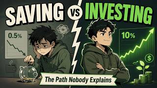 Saving vs Investing: The Step-By-Step Path Nobody Explains