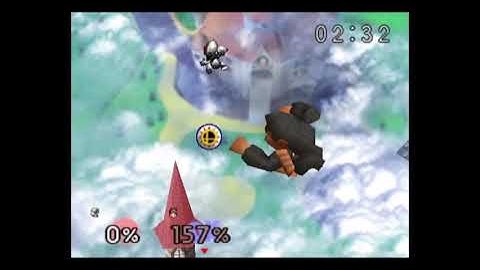 Messing around with Debug Mode in Smash 64