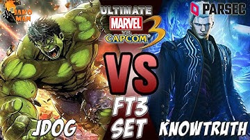 UMVC3 Parsec FT3 Set - JDog VS KnowTruth