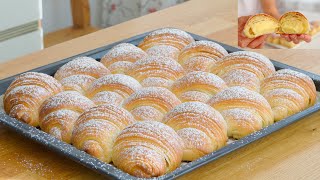 BETTER THAN CROISSANTS - BRIOCHE PASTRY WITH VANILLA FILLING