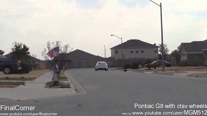Best Pontiac G8 exhaust sound in the world.