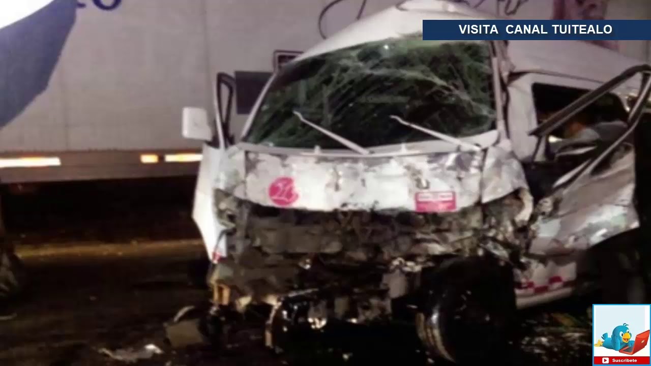 Choque entre transporte público y tráiler deja varios lesionados en la ...