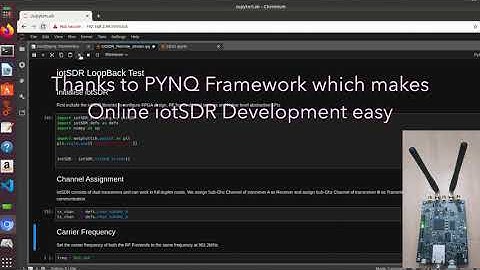 iotSDR notbook development