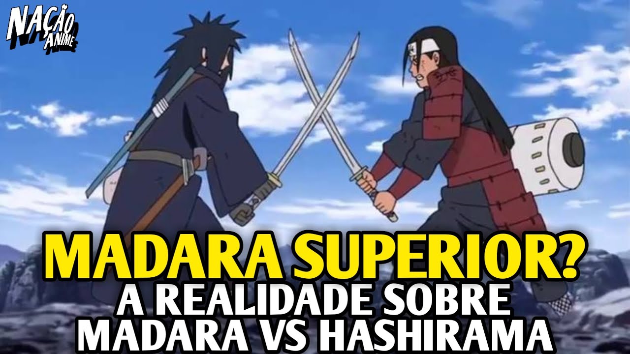 Quem você seria: Madara ou Hashirama?