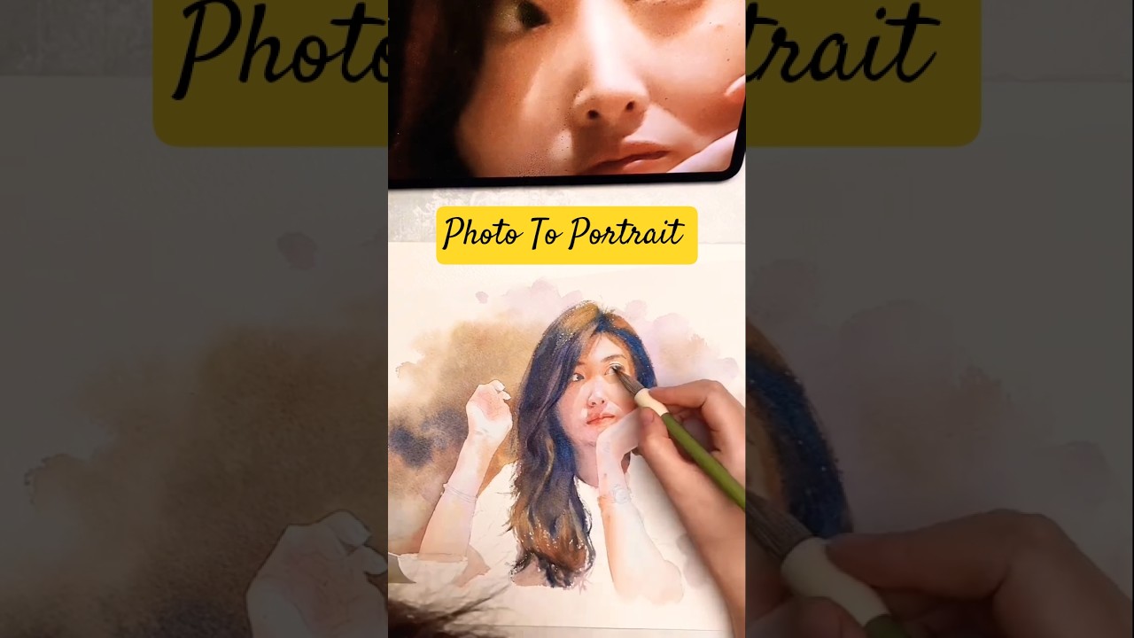 Step By Step Realistic Watercolor Painting for Beginners | How to Draw Eyes 👀 