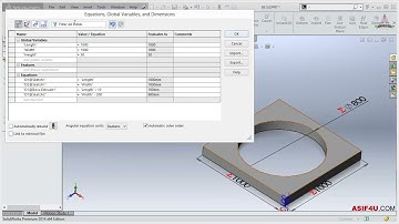 Create feature suppression equation