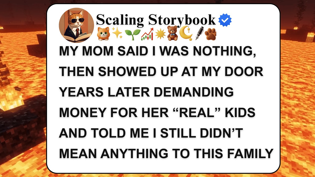 MY MOM SAID I WAS NOTHING, THEN SHOWED UP AT MY DOOR YEARS LATER DEMANDING MONEY FOR HER “R