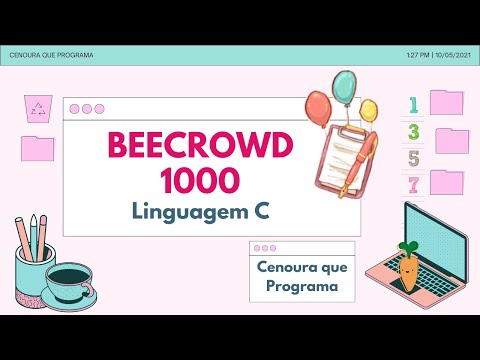 Beecrowd - URI - 1000 - Hello World! - Linguagem C
