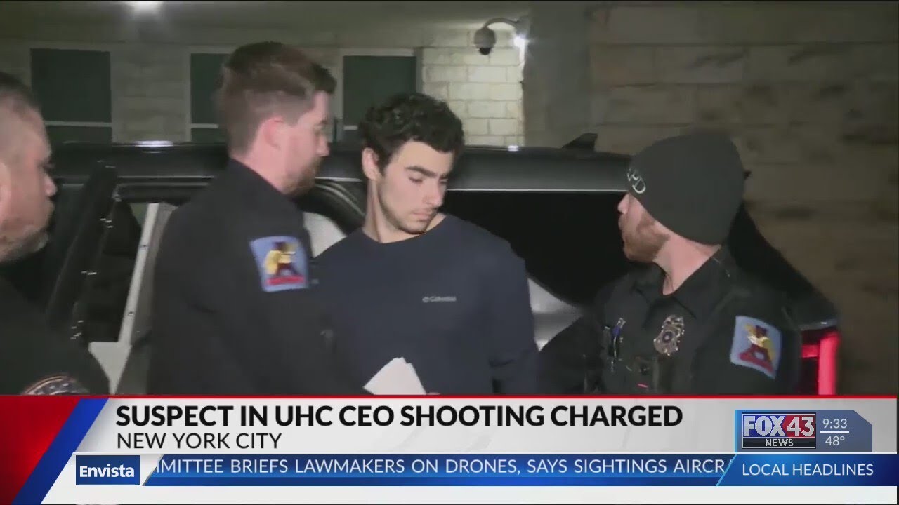 Suspect charged with killing UnitedHealthcare’s CEO as an act of ...