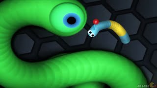 Slither.io Trolling Longest Snake In Slitherio! (Slitherio Funny Moments)