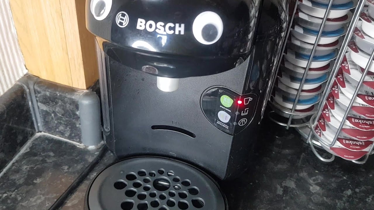 Bosch Tassimo Coffee Machine Red Light