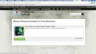 Using Manual Checkout in WP eStore to Give a Free Product