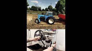 Belarus MTZ 52 Steering Wheel Thrustmaster Farmstick #dkgc #fs25 #farming #agriculture #mtz #tractor