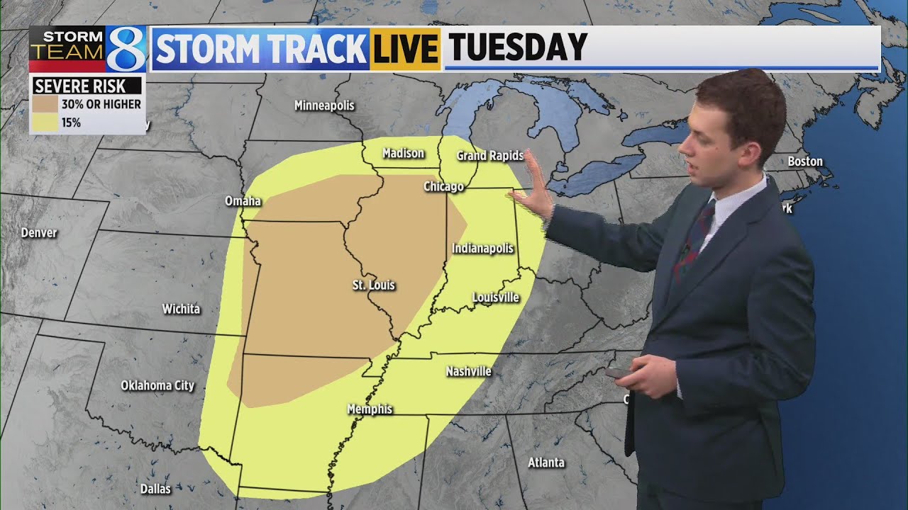 Storm Team 8 Forecast, 11 p.m.: 040123 - YouTube