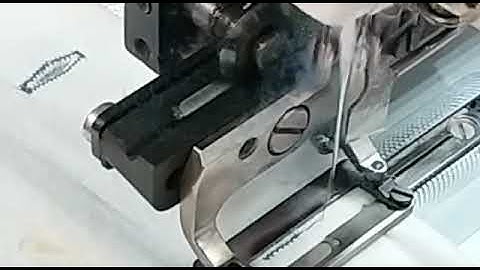 Hikari button hole machine