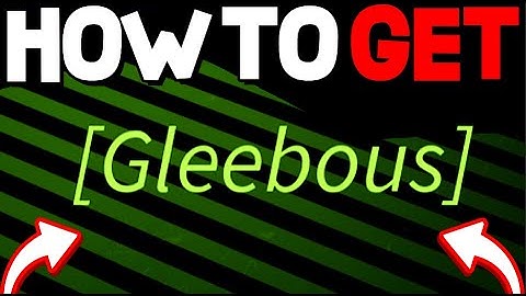 How To GET GLEEBOUS in FISCH! Roblox