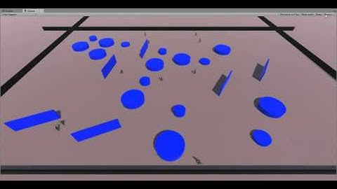 Autonomous AI Movement (Wandering + Obstacle Avoidance)