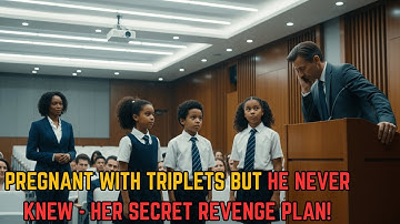 WEALTHY BILLIONAIRE CEO DUMPS WIFE FOR HER FRIEND UNAWARE SHE IS PREGNANT WITH TRIPLETS HER COMEBACK