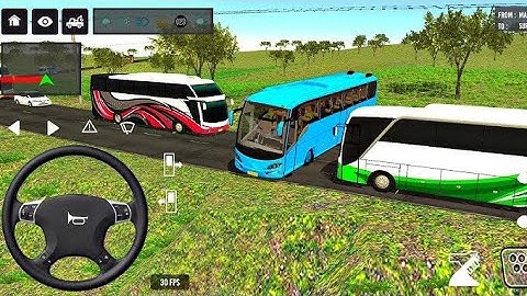 Indonesia Coach bus driving | Euro bus simulator 2025 Android gameplay | Part 3