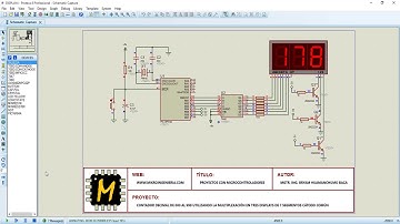 PIC16 contador con displays de 7 segmentos