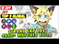 Strong EXP joy 4800+ Matches Build [ Top 2 Global Joy ] N'Joy - Mobile Legends Emblem And Build