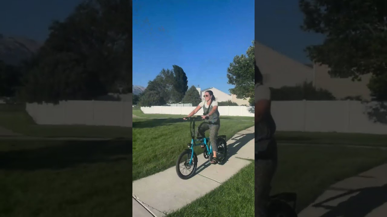 Fold, ride, and fly! 🚴‍♀️✨  Ready to roll in seconds.