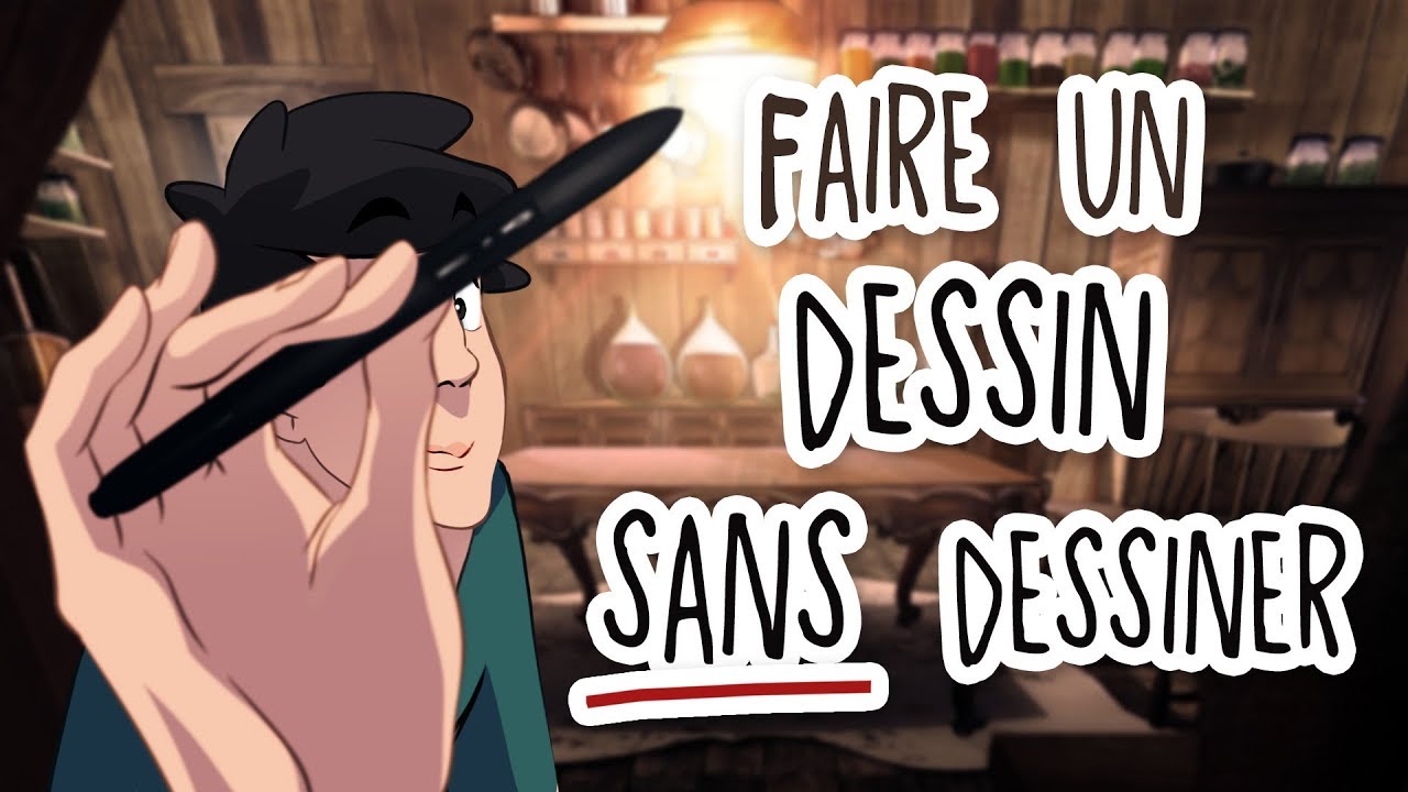 Faire un dessin SANS dessiner ! - Carnet Animé #3 - YouTube