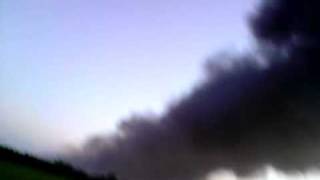 Incendie Nort sur Erdre (Bioret Agri)