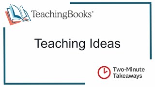 Teaching Ideas with TeachingBooks