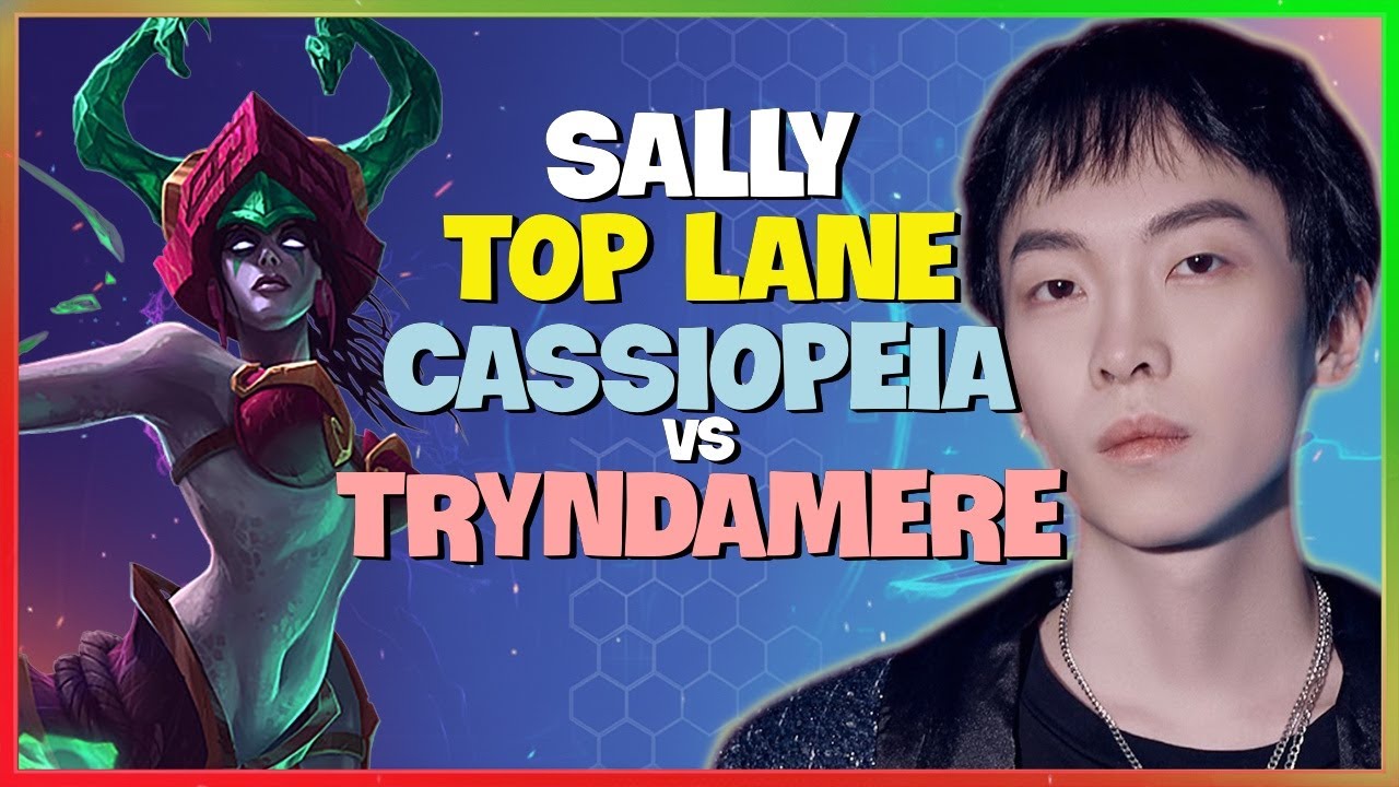 Sally Chinese Challenger Top Lane Cassiopeia Mechanics Breakdown Engsub