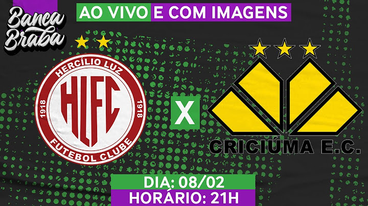🔴 Campeonato Catarinense: Hercílio Luz x Criciúma - AO VIVO E COM IMAGENS