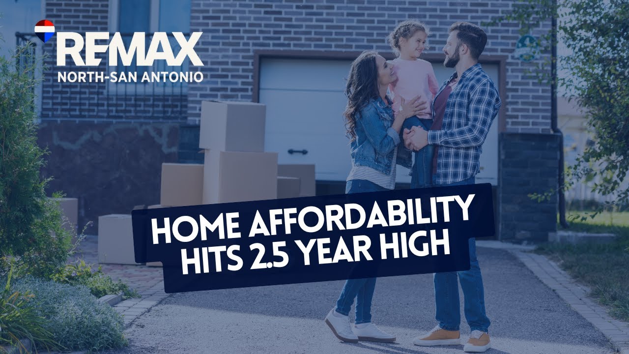 Home Affordability Hits 2.5 Year High - RE/MAX North San Antonio