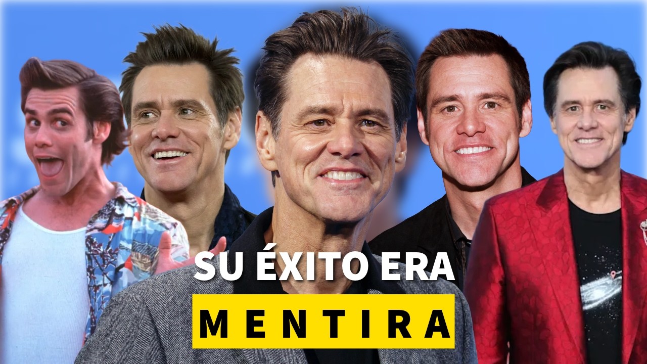 JIM CARREY 🎭 El Oscuro SECRETO detrás de su MÁSCARA