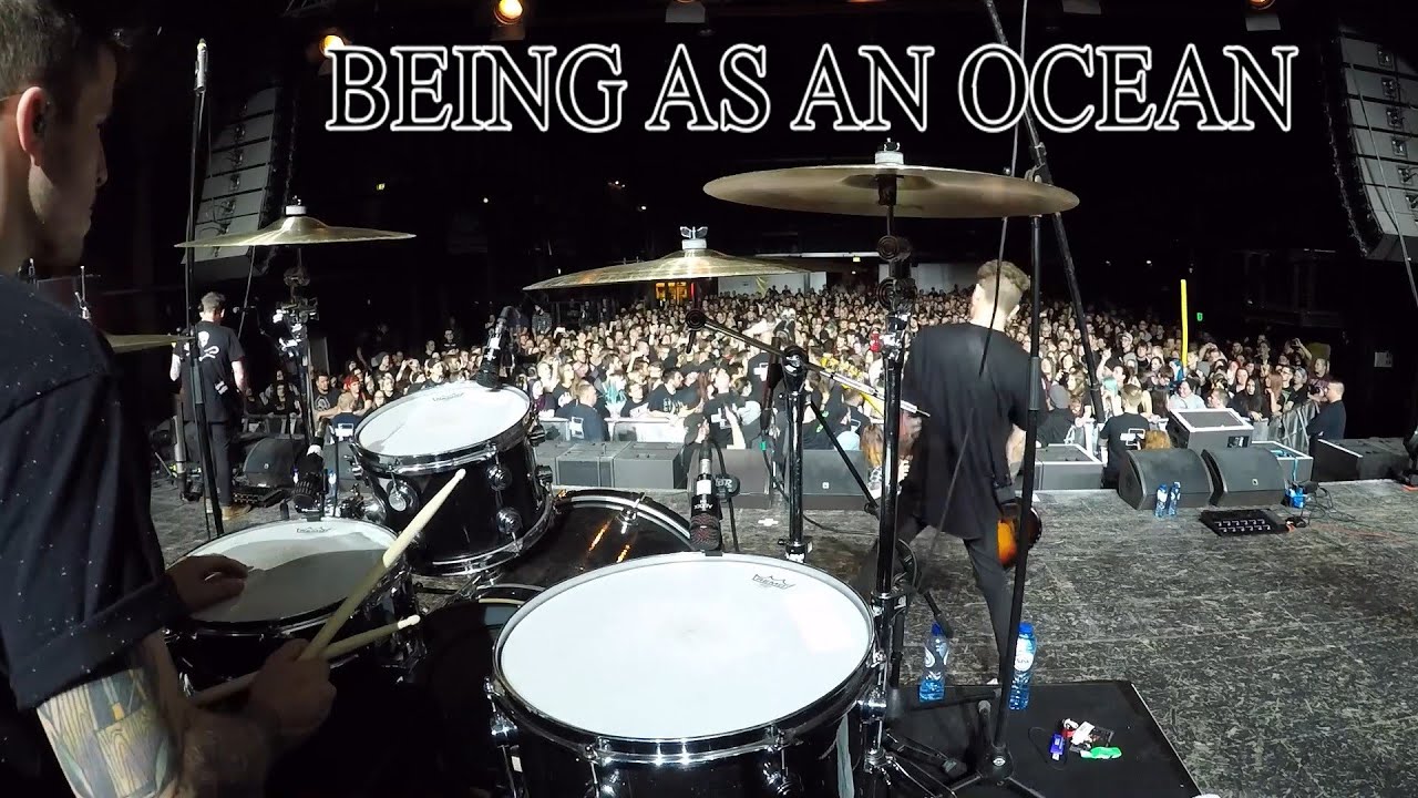 Being As An Ocean Live Drum Cam - "Dissolve"