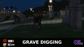 FiveM Grave Digging | ESX/QBCore/BJCore
