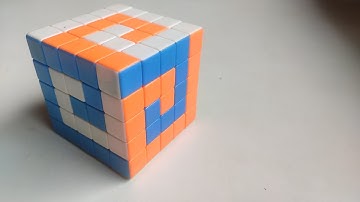 How to solve spiral pattern on 5×5×5 rubik