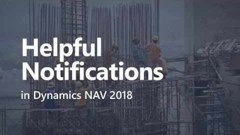 NAV Tips: Helpful Notifications