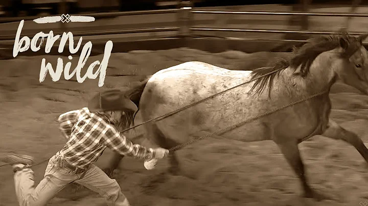 Training A Wild Horse In An Hour | Born Wild 11am (LIVE)