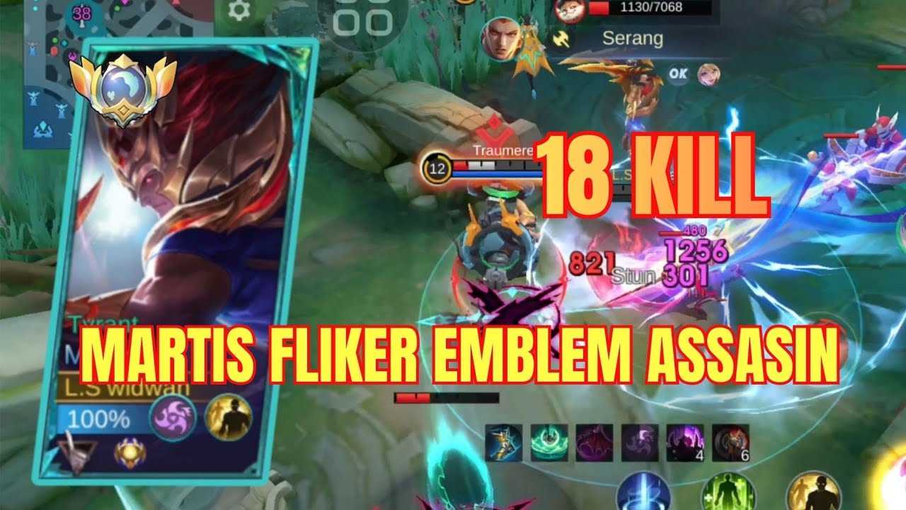 EMBLEM MARTIS FIGHTER TERSAKIT - GAMEPLAY MARTIS TOP GLOBAL