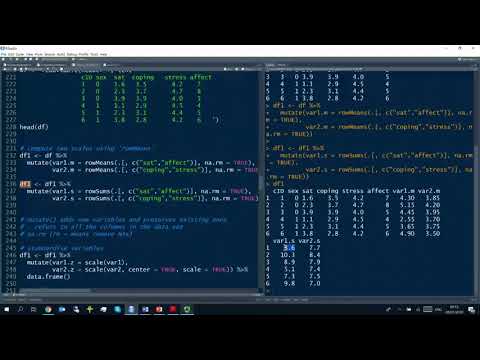 Chapter 5.05: Compute scales (mean and sum scores)