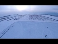 Классно в снег приземляться